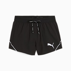 RACEDAY ULTRAWEAVE Women's Split 3" Running Shorts, PUMA Black, extralarge-IND
